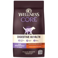Wellness CORE Digestive Health Age Advantage Senior Chicken &amp; Brown Rice Dry Dog Food (4lb, 24lb)