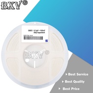 1Reel 4000pcs 0805 50V SMD Thick Film Chip Multilayer Ceramic Capacitor 220pF-47uF 10NF 100NF 1UF 2.