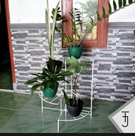 STANDING RAK POT 4 SUSUN CANTIK/RAK POR 4 SUSUN MURAH/RAK POT BUNGA BESI