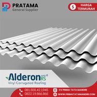 Alderon RS / Atap sejuk / atap uPVC alderon Single Layer / Roma 1.2mm