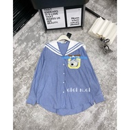 13DE MARZO SAILOR PLADIED SHIRT