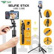 Tnw L16SS/L18SS 3-legged Selfie stick, phone tripod with Led light, phone tripod