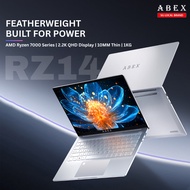 ABEX SAPPHIRE RZ14 / Ryzen 5 7535HS / Slim & Lightweight 14" QHD Laptop / 16GB RAM / 1TB SSD / SG Lo