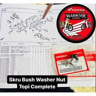 SKRU WASHER NUT TOPI COMPLETE