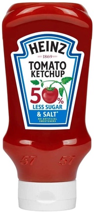 Heinz Less Sugar and Salt Tomato Ketchup