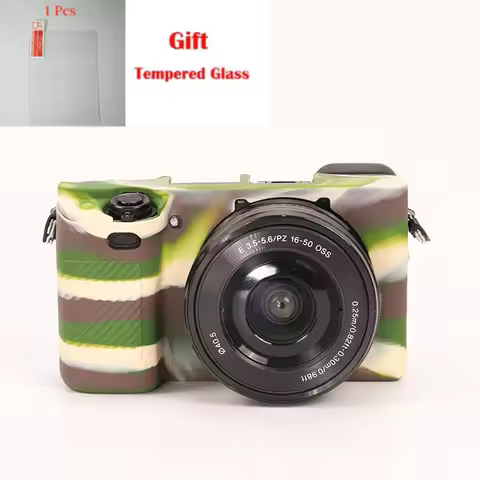 For Sony A6100 A6300 A6400 soft silicone camera body case, Camera Cover Protector Silicone Protectio