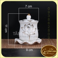 Chung Nước Thờ Cúng Hoa Sen