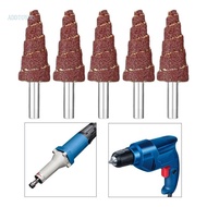 【3C】 MultiPurpose 6mm 3mm Shank Sandpaper Sanding Flap Wheel for Grinding Finishing
