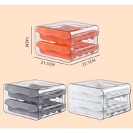 [Import] - 2-tier EGG STORAGE BOX ORGANIZER EGG STORAGE BOX 2-tier Shelf META EGG STORAGE, Wardrobem