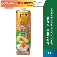 137 DEGREES ALMOND MILK ORIGINAL 1L HALAL CERTIFIED