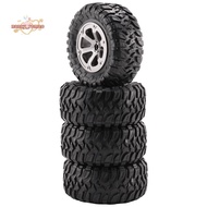 4Pcs 73mm Tire Tyre Wheel for  C14 C24 B24 B36 MN D90 MN-90 MN99S FY003 FY004 RC Car Upgrade Parts A