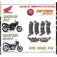 HONDA DISC BRAKE PADS CB400 SUPER 4 ABS 09 - 17 , CB400SF ABS 09 - 17 , CB400SF REVO ABS 09 - 17 BLA