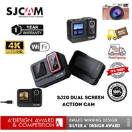 (SJCAM OFFICIAL MALAYSIA)SJCAM SJ20 DUAL LENS + DUAL SCREEN (FIRST DUAL LENS ACTION CAMERA IN THE WO