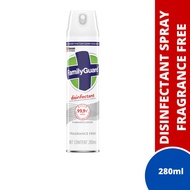 Family Guard Disinfectant Spray Fragrance Free (155ml/280ml/Twin Pack)