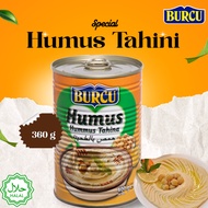 Hummus with Tahina 400g Burcu Delicious Dip Perfect for Pita and Wraps