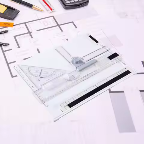 A4 Drawing Board Drafting Table Graphic Architectural Sketch Board Portable