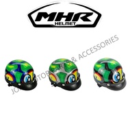 【MHR】TURTLE HALF CUT HELMET TOPI KERLEDAR STENG SEPARUH