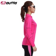 Women's Lycra Long Sleeve Cycling Jersey 60016 4EN4