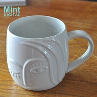 Starbucks Cup 414ml Ceramic Mug 14oz Embossed Mermaid Anniversary Desktop Coffee Mug