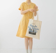 【向日葵】法式復古/棉質西裝領連衣裙/洋裝