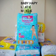 pampers baby happy M dan L 30