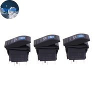 MyriadU 5Pin Car Switch Boat Tru Light Toggle Switch Waterproof 12V/24V Bar Style Toggle Roer Revers