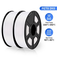 Edmund10 2 Rolls Filament PETG Plastic For FDM Printer Print-rite CoLiDo Tangle-Free 3D Printing Mat