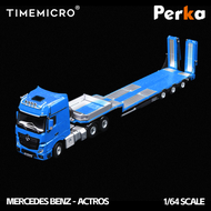 BriScalemicro | White ACTROS Transporter Diecast Car Model 1:64