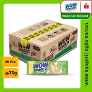 wow dan POP spaghetti free topping+perencah 1 box 40 pack