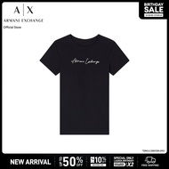Armani Exchange เสื้อยืดผู้หญิง รุ่น XW000839-AF10356-MC021 - สีดำ