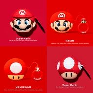 Super Mario Airpods Case Cute Airpods 4 Case Cartoon Airpods Pro 2 Case Cute Airpods Gen3 Case Mushr