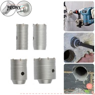 PEONYSG Wall Hole Saw, Fast Drilling with Round Shaft Concrete Hole Saw, Durable 30-68mm Concrete Wa