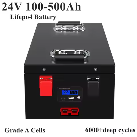 KF BMS 8S Lifepo4 Battery 24V 100Ah-500Ah for 2KW-5KW Inverter Solar System Yacht UPS RV - Outdoor U