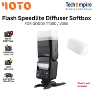 Flash Soft Light Box Portable Diffuser Flash Diffuser for Godox TT350 V350 TT520II TT520III V480 Fla