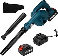 APLMAN Cordless Leaf Blower - Electric Leaf Blower, 21V Lithium Leaf Blower Cordless with Battery &amp; Charger Powerful Cordless Blower Lightweight for Sweeping Snow