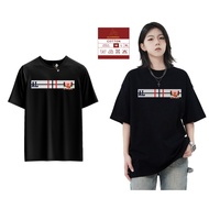 KATUN Men's T-shirts Wanita Men's T-shirts Simple AL Black MotifWanita Premium Distro T-shirts 30s C