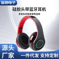 headphone gaming bluetooth headphone Cross-Border B39 Luminous Wireless Headset Game Call Folding Ca