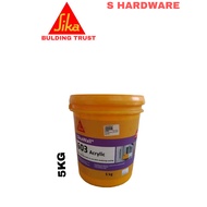 SIKA 5Kg SikaWall - 603 Acrylic Ready-to-use acrylic skim coat Sika Wall 603 SikaWall603