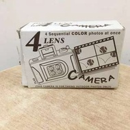 4 Lens Camera 菲林相機 四鏡連環快拍相機