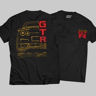 Nissan Gtr R35 T-shirt ( Short Sleeve ) / Autocustom / Automotive T-shirt