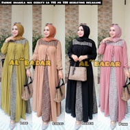 Jual gamis ceruty terbaru gamis rompi terbaru dress muslim