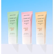 DEWYTREE Tone Up Shade Sunscreen SPF50+ PA++++ 40ml Cover Tone Up Green Tone Up Pink Tone Up TINTED 