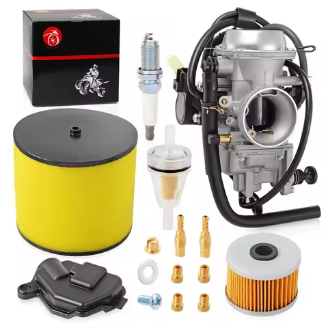 Carburetor & Air Filter For Honda Foreman 500 TRX500TM TRX500FE TRX500FM TRX500FPE TRX500FPM 2005-20