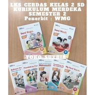 DIJUAL MURAH LKS CERDAS K-MERDEKA KELAS 2 SD (SEMESTER 2) (WMG)