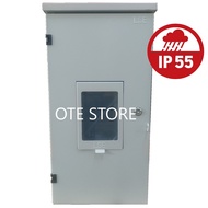 Toyo/LSE 3 Phase KWH Outdoor Meter Board with Pole Bracket IP55 (H650mm x L338mm x D260mm)