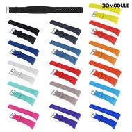 DM-Soft Silicone Watch Strap Band Replacement for Samsung-Gear Fit2 R360/Pro R365