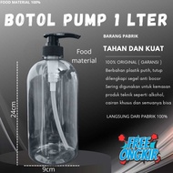 Thick 1 LITER PUMP Bottle, Original 1 LITER PUMP Bottle