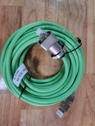SIEMENS SINAMICS Encoder cable DRIVE-CLiQ Motion-Connect 6FX5002-2DC10 length 7 m. (ยาว 7 เมตร)