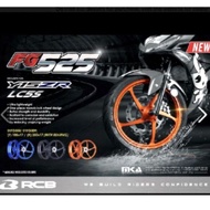 FORGED RIM FG525 (R.BOY) 185/250×17-135LC-5S/Y15ZR/R25 (ORANG/RED/M.BK/BLUE)