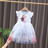 Girls 1-9Y Beautiful Frozen Elsa Tutu Princess Dress